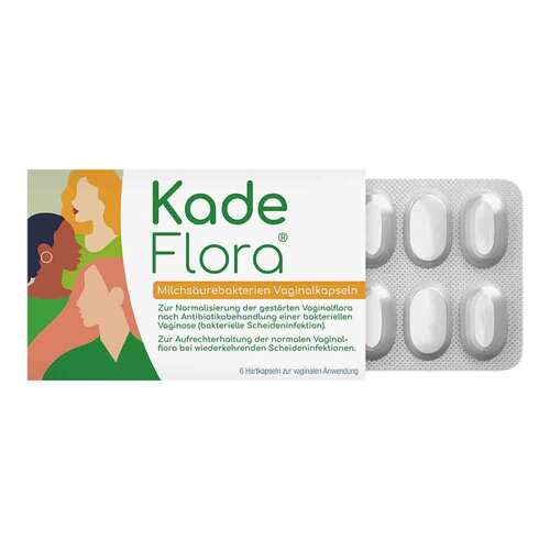 KADEFLORA Milchs&auml;urebakterien Vaginalkapseln - 1