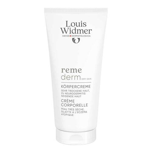 Widmer Remederm dry Skin K&ouml;rpercreme ohne P. - 1