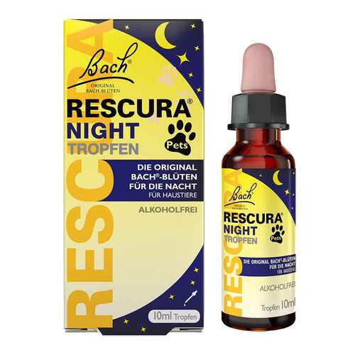 Bachbl&uuml;ten Original Rescura Night Pets Tro.alk.frei  - 1