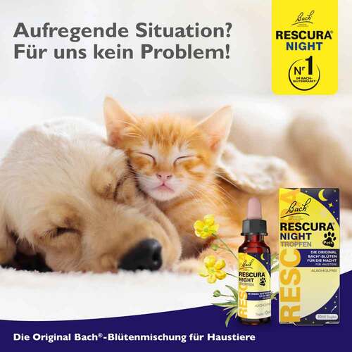 Bachbl&uuml;ten Original Rescura Night Pets Tro.alk.frei  - 6