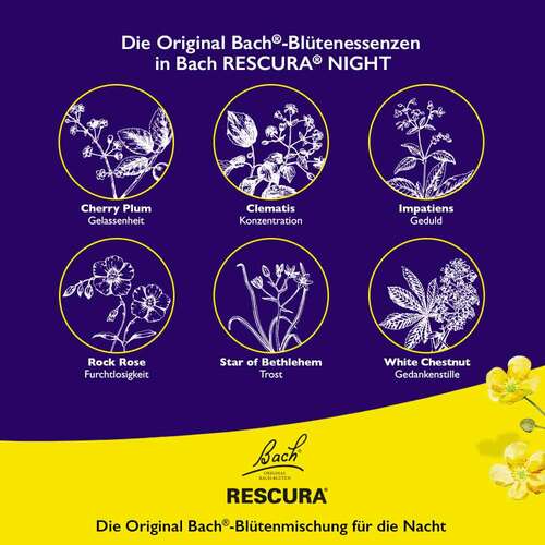 Bachbl&uuml;ten Original Rescura Night Pets Tro.alk.frei  - 7