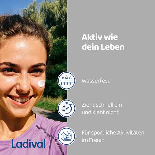 Ladival Aktiv Sonnenschutz Creme &amp; Stift Lsf 50 +  - 7