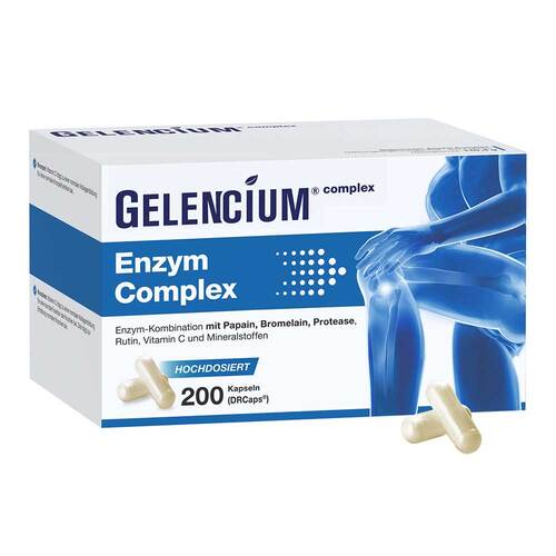 Gelencium Enzym Complex hochdos.mit Bromelain Kapseln  - 1