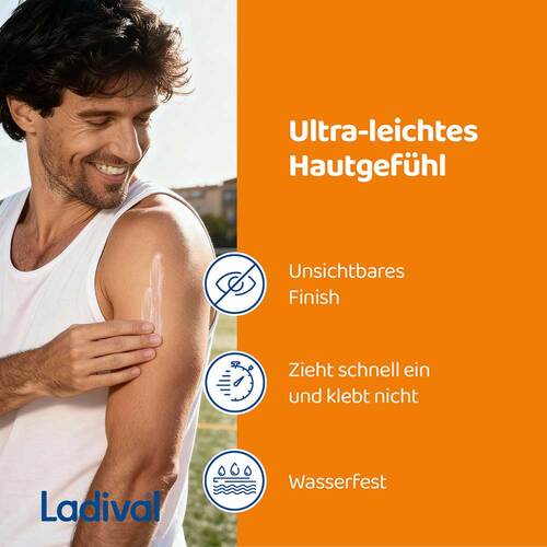 Ladival empfindliche &amp; normale Haut Lotion Lsf 30 - 5