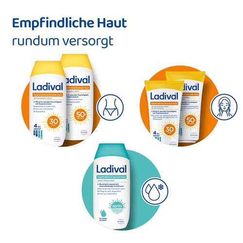 Ladival empfindliche &amp; normale Haut Lotion Lsf 30 - 8