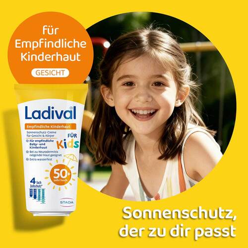 Ladival empfindliche Kinderhaut Creme Lsf 50 +  - 2