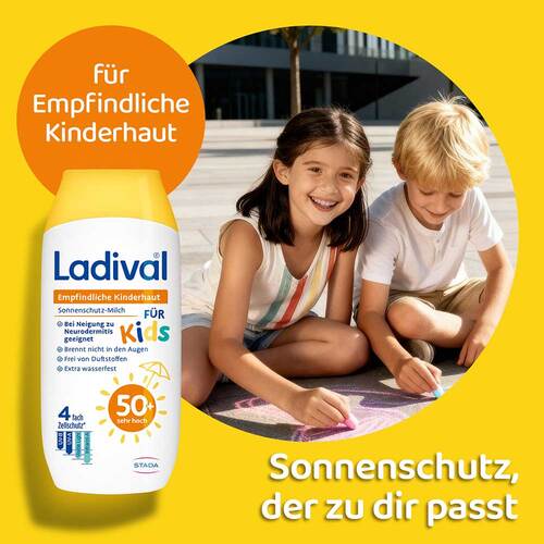 Ladival empfindliche Kinderhaut Milch Lsf 50 +  - 2