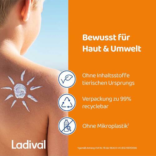 Ladival empfindliche Kinderhaut Milch Lsf 50 +  - 6