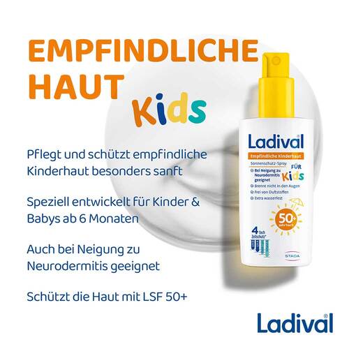 Ladival empfindliche Kinderhaut Spray Lsf 50 +  - 3