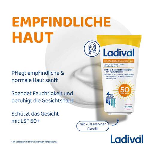 Ladival empfindliche Haut Lotion Gesicht Lsf 50 +  - 3