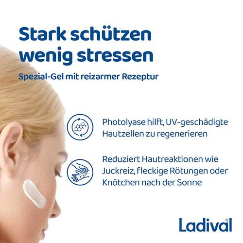 Ladival allergische Haut Gel Gesicht Lsf 50 +  - 4