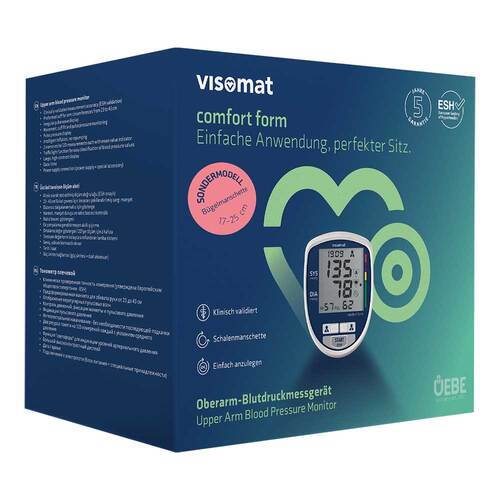 Visomat comfort form Oberarm Bdm mit kl.Man.17-25cm - 1