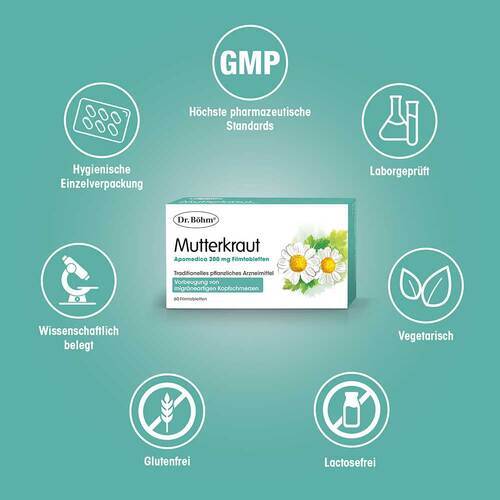 Mutterkraut Apomedica 200 mg Filmtabletten - 3