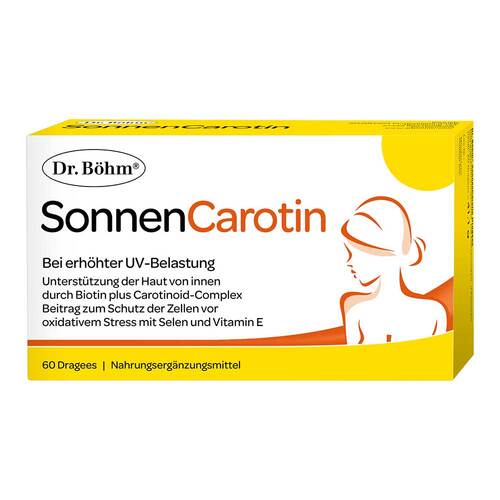 DR.B&Ouml;HM Sonnencarotin Dragees - 1
