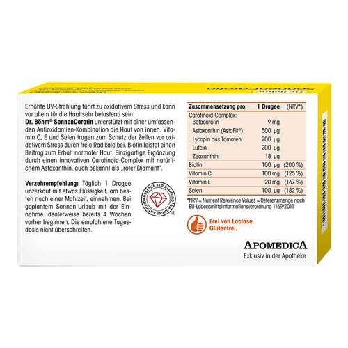 DR.B&Ouml;HM Sonnencarotin Dragees - 2