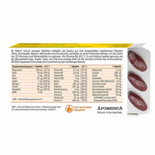 DR.B&Ouml;HM Immun complex Tabletten - 2