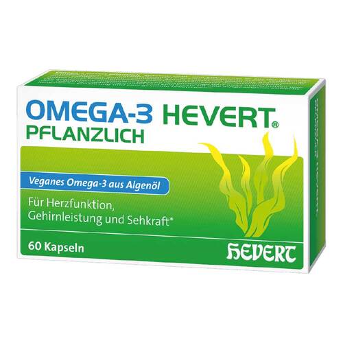 Omega-3 Hevert pflanzlich Weichkapseln - 1