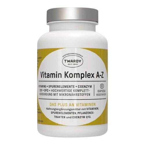 Vitamin Komplex A-Z mit Coenzym Q10 + Opc Kapseln - 1
