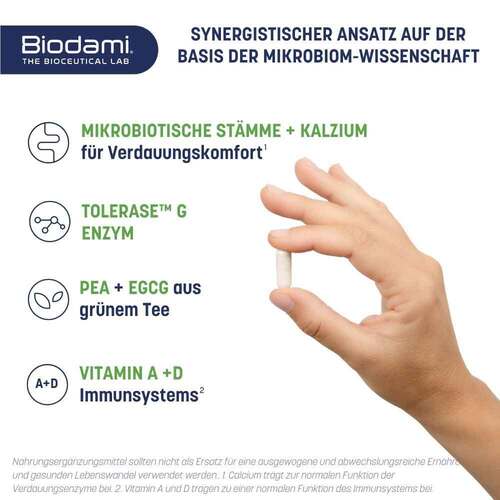Biodami Gluten Redux Darm Bakterienkult. + Enzym Tol - 3