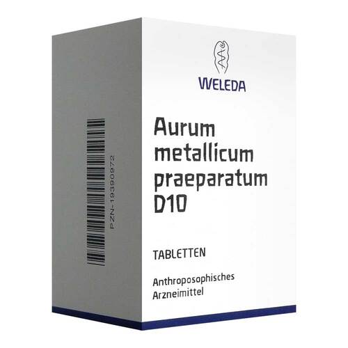 AURUM METALLICUM PRAEPARATUM D 10 Tabletten - 1