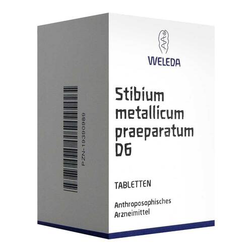STIBIUM METALLICUM PRAEPARATUM D 6 Tabletten - 1