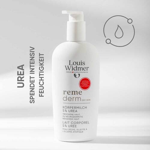 Widmer Remederm dry Skin K&ouml;rpermilch 5% Urea l.P. - 3