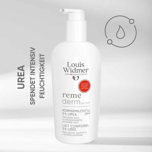 Widmer Remederm dry Skin K&ouml;rpermilch 5% Urea ohne P. - 3