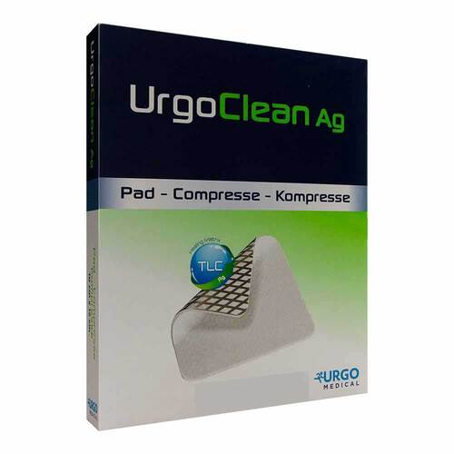 URGOCLEAN Ag Kompressen 6x6 cm steril - 1