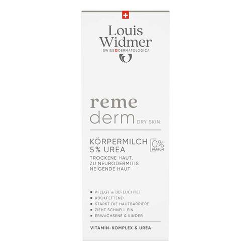 Widmer Remederm dry Skin K&ouml;rpermilch 5% Urea ohne P. - 2