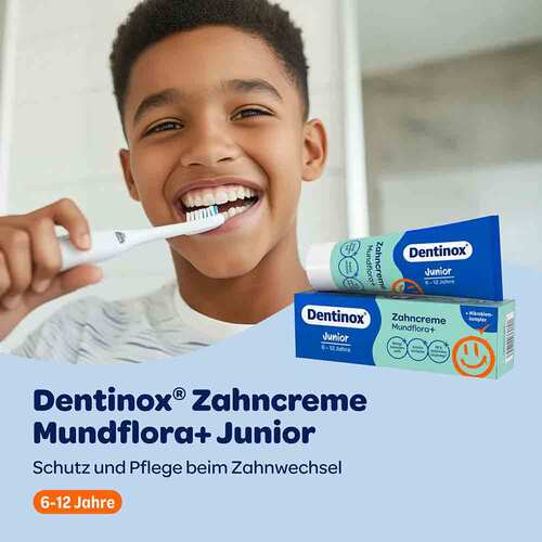 Dentinox Zahncreme Mundflora Junior - 3