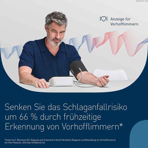 Omron M4 Connect Afib Oberarm Blutdruckmessger&auml;t - 7