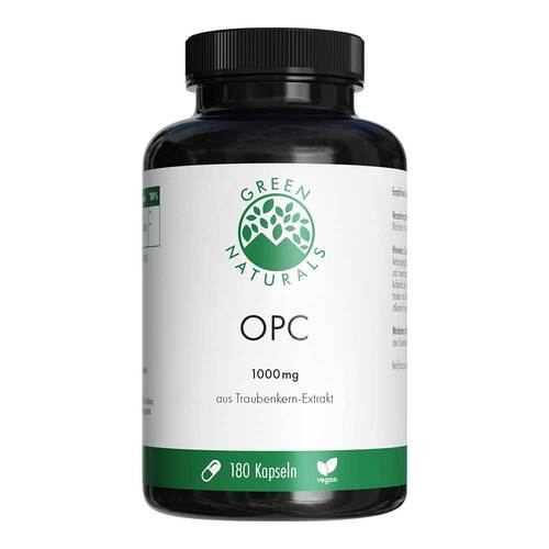 Green Naturals Opc 1000mg aus Traubenkern-Extr.Kps - 1