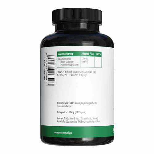 Green Naturals Opc 1000mg aus Traubenkern-Extr.Kps - 3
