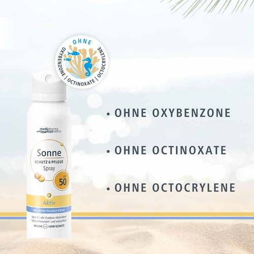 Sonne Schutz &amp; Pflege Aktiv Aerosol-Spray Lsf 50 - 6
