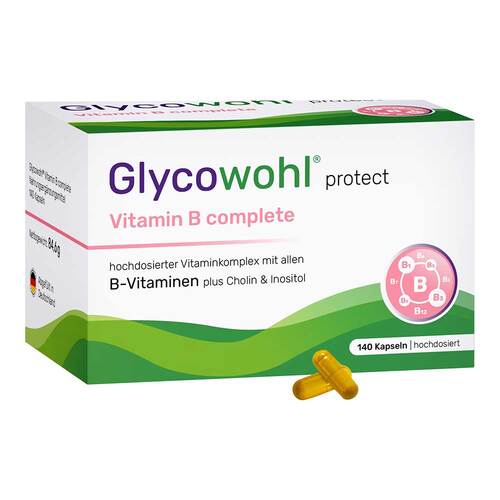 Glycowohl Vitamin B complete + Inositol+Cholin Kapseln  - 1
