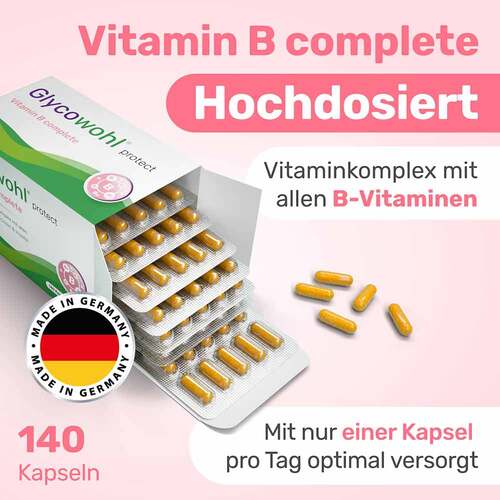 Glycowohl Vitamin B complete + Inositol+Cholin Kapseln  - 2