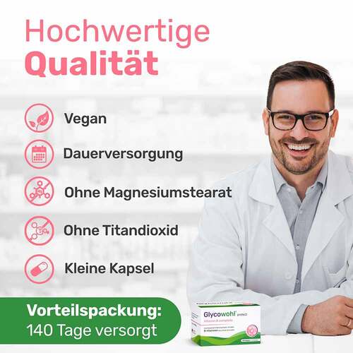 Glycowohl Vitamin B complete + Inositol+Cholin Kapseln  - 3