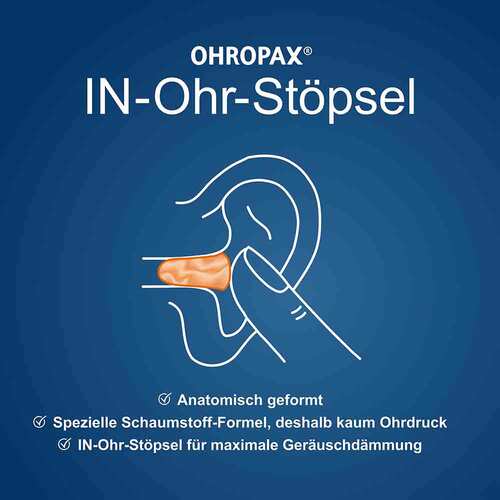 Ohropax color Schaumstoff In-Ohr St&ouml;psel - 3