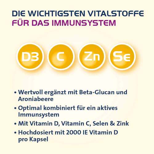Vitamin D3 Hevert 2000 I.E. Immun Aktiv Kapseln - 3