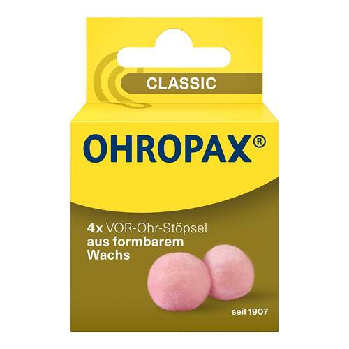 Ohropax Classic Wachs Vor-Ohr St&ouml;psel - 3