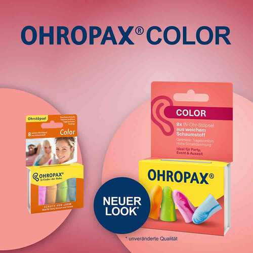 Ohropax color Schaumstoff In-Ohr St&ouml;psel - 2