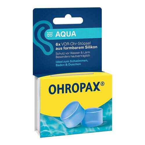 OHROPAX Aqua Silikon Vor-Ohr St&ouml;psel - 1
