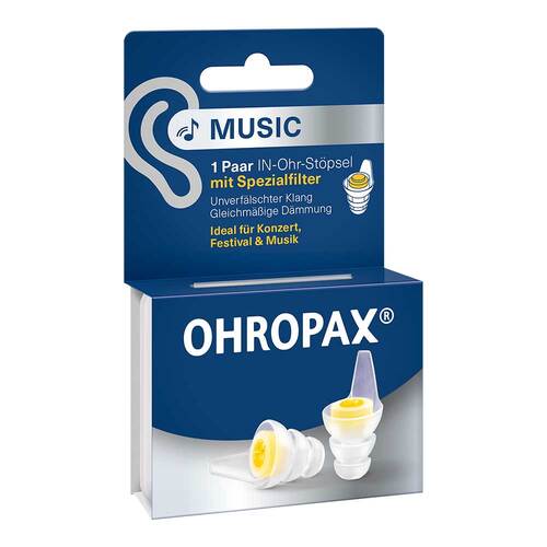 OHROPAX Music Filterst&ouml;psel In-Ohr - 1