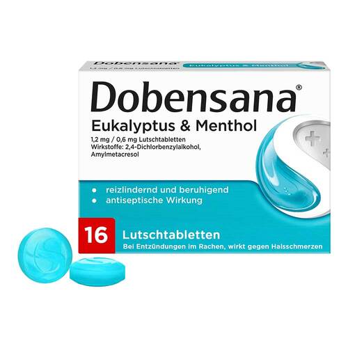 Dobensana Eukalyptus &amp; Menthol 1,2mg / 0,6mg Lut.-T. - 1