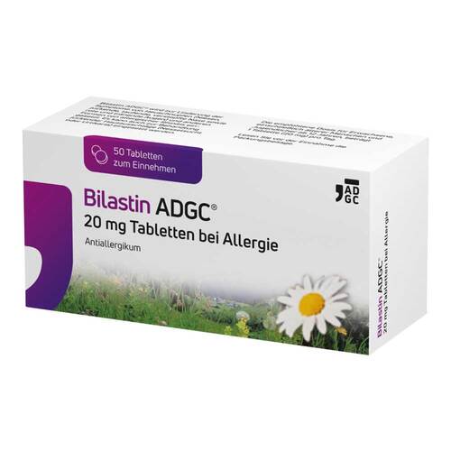 Bilastin Adgc 20 mg Tabletten bei Allergie - 1