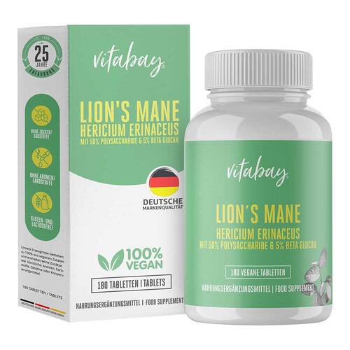 LION'S Mane Hericium Erinaceus 60000mg hochdos.TAB - 1
