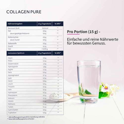 Collagen Pure Glow 100% reines Kollagen Pulver - 3