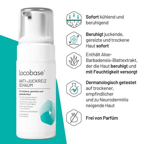 Locobase Anti-Juckreiz Schaum - 3