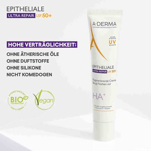 A-Derma Epitheliale Ultra Repair Creme Lsf 50 +  - 6