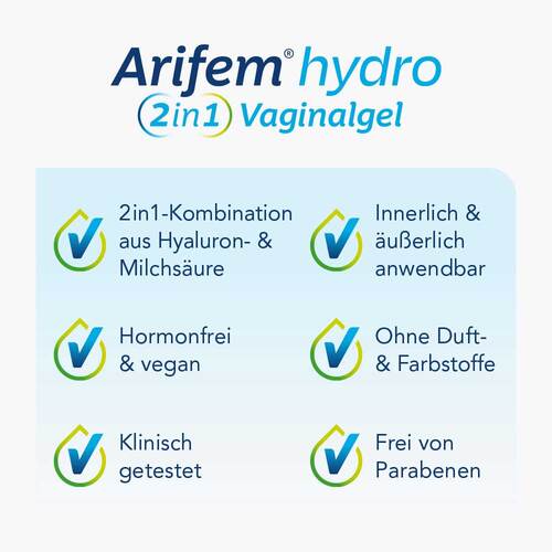 Arifem hydro 2in1 Vaginalgel - 4
